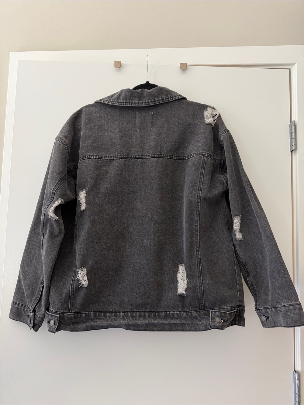 Distressed Denim Jacket - Picture 2 of 3